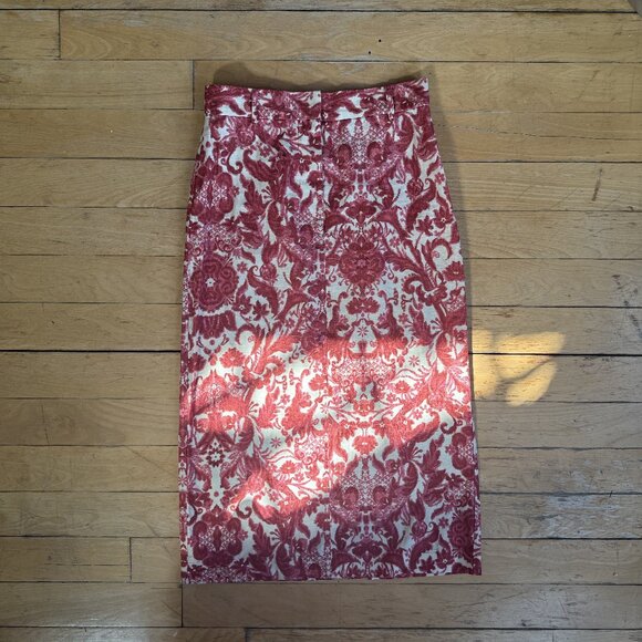 Sezane Norma Skirt Magda Print midi pencil skirt floral - Picture 2 of 4